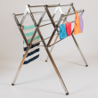 Flexi stainless steel clothes airer drying rack