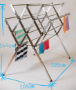 Maxi stainless steel clothes airer drying rack dimesions