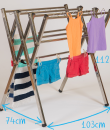 Mini stainless steel clothes airer drying rack dimesions